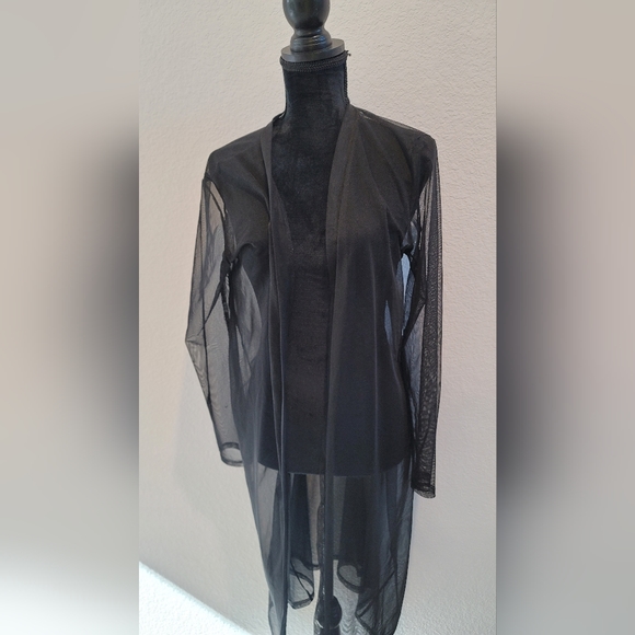 Black Swimsuit Cover Up - Picture 3 of 12